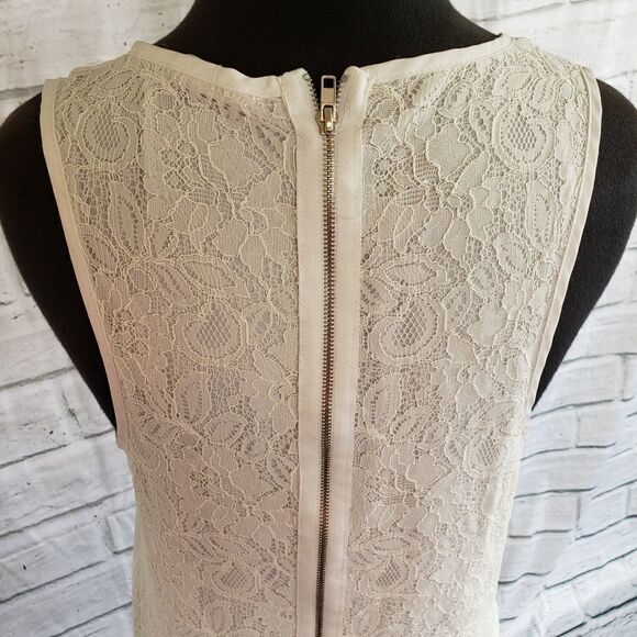 Gibson Lace Back Woven Tank Top Size Small - Picture 4 of 8